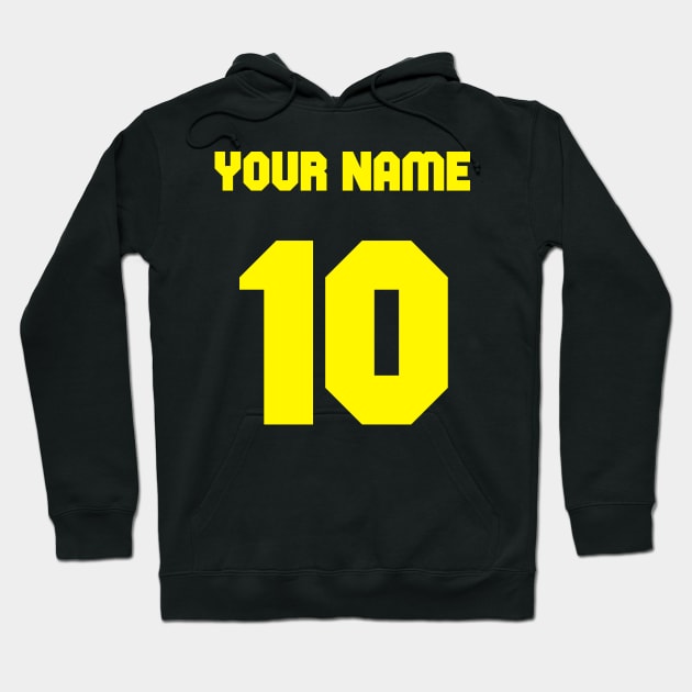 Custom Request Football, Soccer, Basketball, Sports - Your name, Number and Color Hoodie by Lumos19Studio